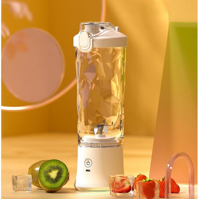Extracteur De Jus Sans Fil Portable - Blender Rechargeable Pour Smoothies - Idéal Maison, Sport Et Voyage