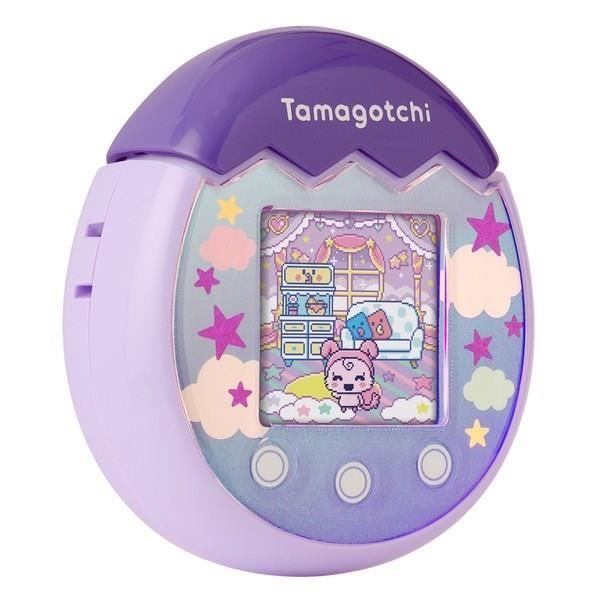 Tamagotchi PIX - BANDAI - Modèle Violet - Ecran couleur - Pour