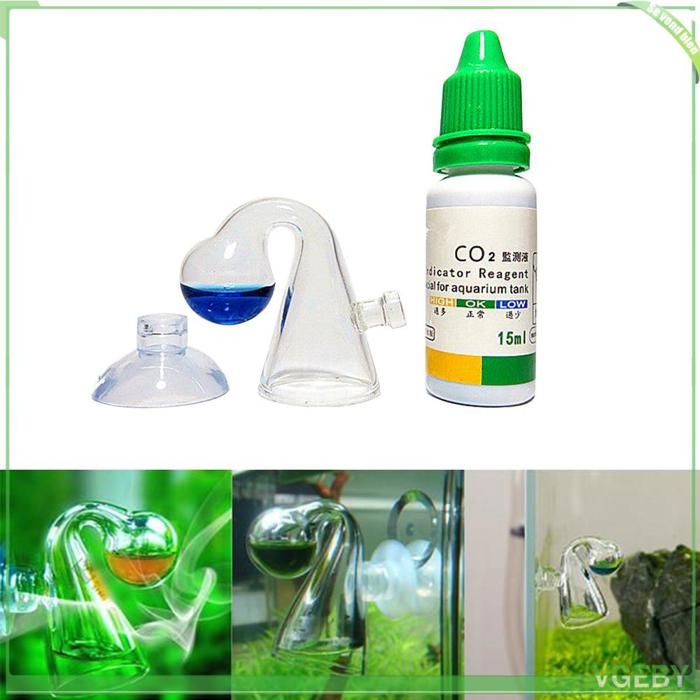 Kit test CO2 - FAFEICY - Drop Checker verre - Moniteur pH longue durée ...