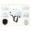 Casque De Velo Enfants Adultes Velo Roller Skateboard Casque Protecteurs De Tete Blanc L Prix Pas Cher Cdiscount