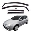 J&J Automotive | GP Deflecteurs d'air Déflecteurs de Fenêtre Latérale Compatible Avec Volkswagen Golf 5 5D 2004-2011 4pcs-0