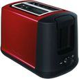 MOULINEX - Grille pain toaster 2 fentes 7 positions Subito rouge-0