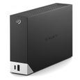 Disque dur externe Seagate One Touch with hub STLC4000400 - 4 To - USB 3.0 - noir-0