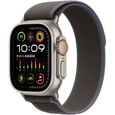 Apple Watch Ultra 2 GPS + Cellular- 49mm - Boîtier Titanium - Bracelet Blue/Black Trail Loop - M/L-0
