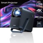 ULTIMEA Vidéoprojecteur 4K Android 11.0 avec Netflix, Vidéo projecteur Full HD 1300 ANSI, Dolby Audio, Apollo E40