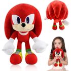 ALFOYU Poupée en Peluche, 30cm Peluche Mignonne, Jouet Peluche pour Enfant Garçons Fille Cadeau D'anniversaire, Rouge