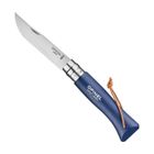 Couteau - OPINEL - n° 8 VRI - Lame inox - Manche charme - 11 cm - Lacet cuir