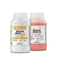 Caoutchouc de silicone 1:1 R PRO 10 pour moules souple et non toxique (500 gr)