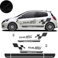 Renault Clio Cup Kit adhésif autocollant - Sticker Noir N°1