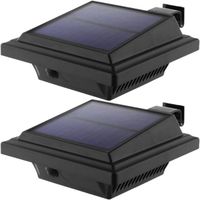 Lampe Solaire Exterieur - [MARQUE] - 25 LED - Détecteur de mouvement - Étanche IP65 - Noir
