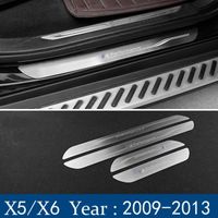 X5 x6 2009-2013 - Style de voiture Porte Bienvenue pédale Barre de Seuil garniture bandes Pour BMW