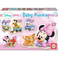 Puzzle bébé EDUCA - BABY MINNIE - 5 puzzles progressifs de 3 à 5 pièces