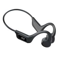 Casque Conduction Osseuse Écouteur Bluetooth Sport sans Fil,Oreilles Libres Confort,8h d'Autonomie pour Le Running/Vélo