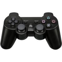 Manette de jeu pour PS3 poignée Vibration Gamepad sans fil haut de gamme Poignée-noir