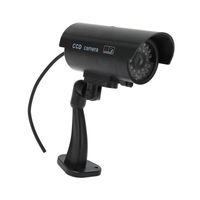 Caméra de sécurité factice TMISHION - Blanc - Sans fil - Plastique ABS - Facile à installer