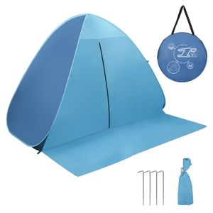 ABRI DE PLAGE Tubiaz Tente de plage  Protection UV 50+ Montage Instantané Famille Extérieur 200*165*130cm TENTE DE PLAGE
