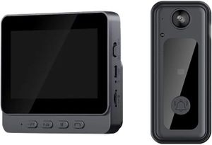 SONNETTE - CARILLON Caméra de sécurité vidéo sans fil de 109 cm 800p H