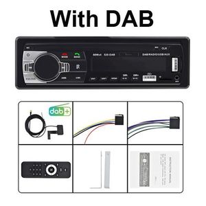 AUTORADIO DAB avec port ISO - Autoradio Dab avec récepteur stéréo, FM, entrée Aux, SD, USB JSD 520, 12V, Bluetooth, lec