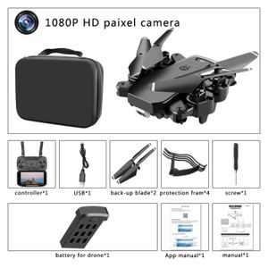 DRONE Caméra 1080P 1B Sac - Drone S60 avec double caméra