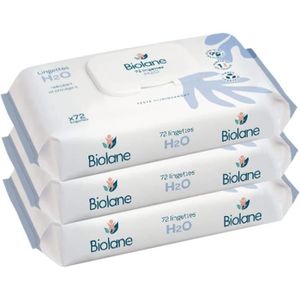 Biolane – Lingettes Épaisses H²O, idéales pour les peaux sensibles – Lot de  7 étuis de 10 lingettes - Cdiscount Puériculture & Eveil bébé