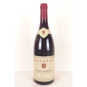 VIN ROUGE gevrey-chambertin faiveley rouge 2000 - bourgogne