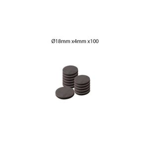 AIMANTS - MAGNETS Set de 10 mini aimants diam 18 mm