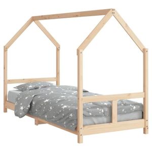 STRUCTURE DE LIT FYDUN Cadre de lit pour enfants 80x200 cm bois de 