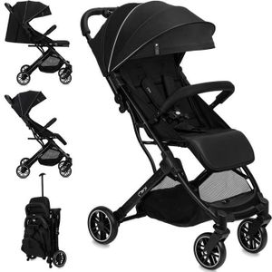 Poussette Pliable Rapide Poussette MoMi ISLA - Pour Enfants 6 Mois à 15kg, Harnais 5 Points, Plateau Goûter, Panier Rangement Poussette Momi Isla 6-15kg