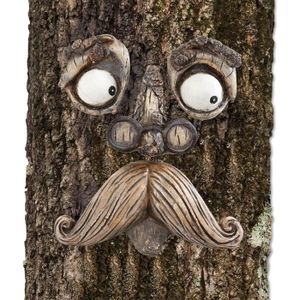 Decor de visage d arbre de vieil homme - Cdiscount