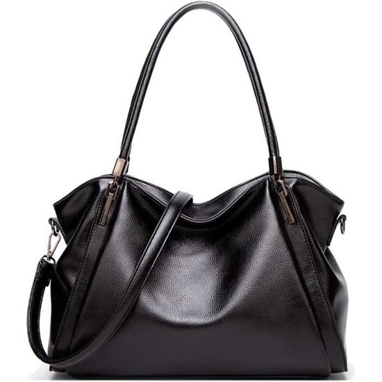 Sac Épaule Femme Noir Chic