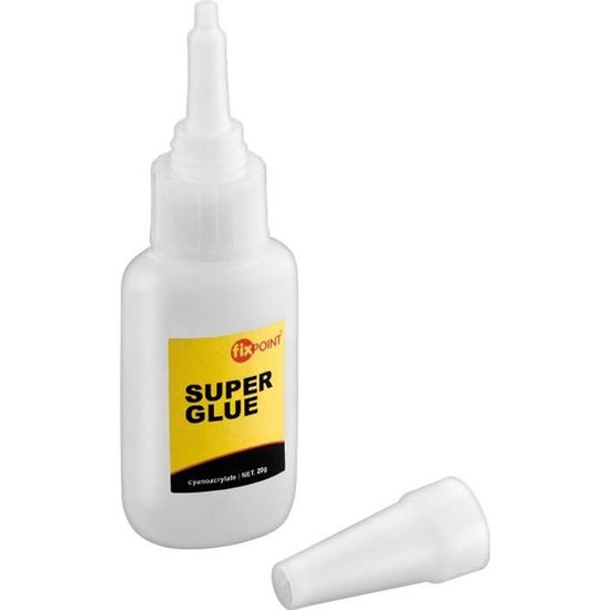 Flacon Super Glue 20g colle extra forte cyanocryla - Cdiscount Bricolage