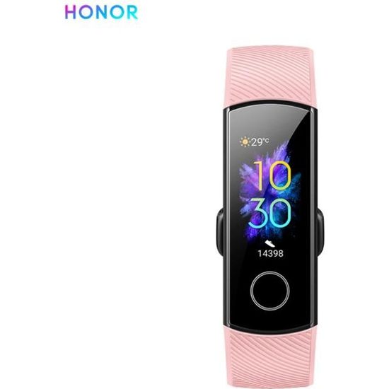HONOR Band 5 Smart Bracelet 0.95" AMOLED Real-Time Heart Rate Sleep Monitor-Rose