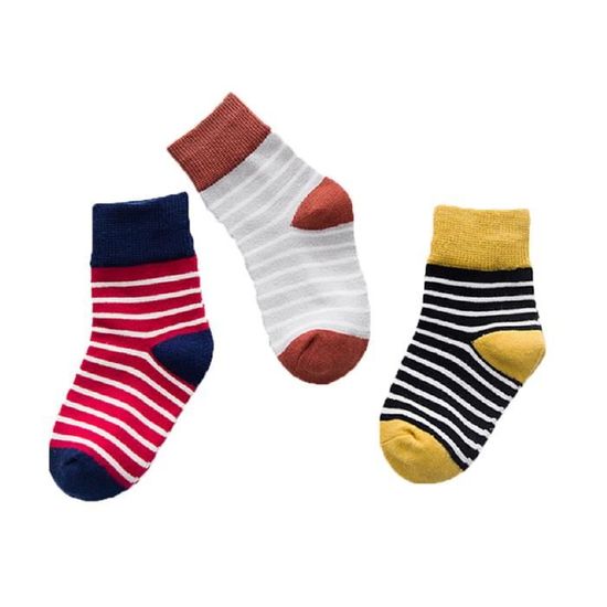 Bigood 3pcs Automne Hiver Chaussette Mignon Cartoon Pour Enfant Bebe Style D Achat Vente Chaussettes Prolongation Soldes Cdiscount