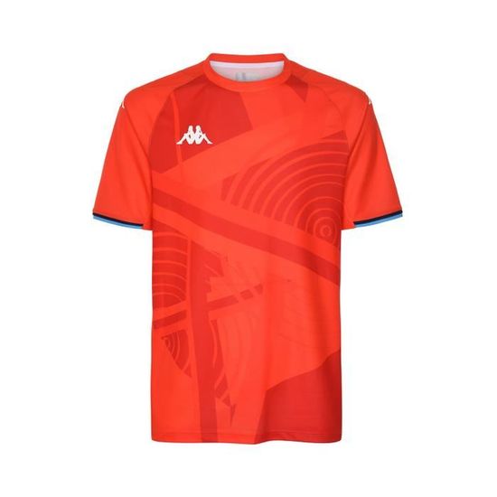 Maillot De Football Kappa Kombat Away Versailles - Homme - Blanc/Or - Taille L/M