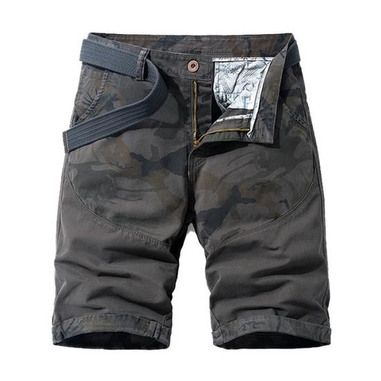 Short Chino Hurley Taille 36 Beige - Occasion Très Bon état, Décontracté, 55% Coton