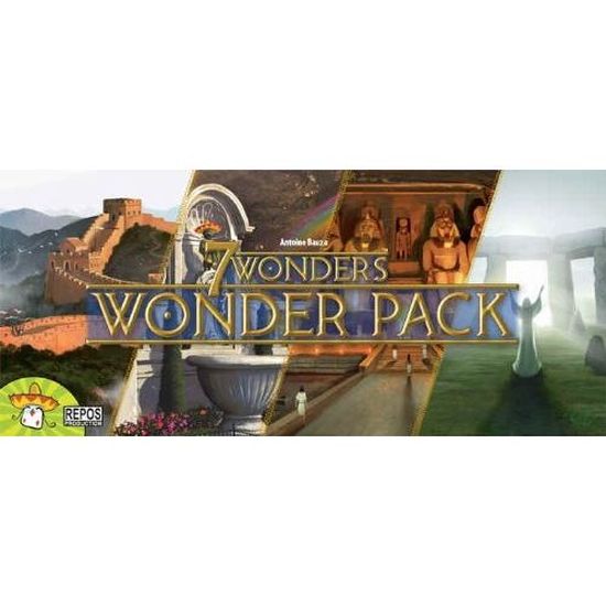 ASMODEE - 7 Wonders - Extension Wonder Pack1 - Jeu de société