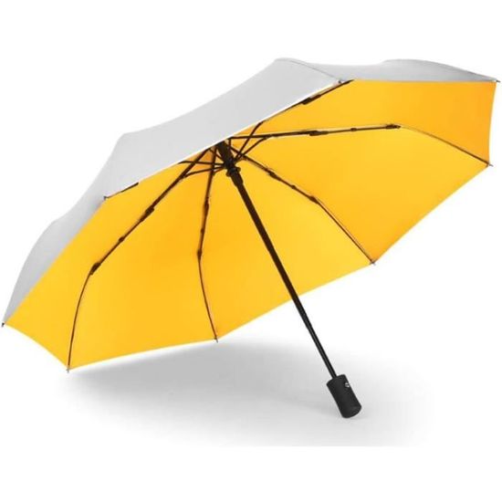 Parapluie Automatique Pliable Anti-Vent Vert - Léger, Anti-UV, Téflon - Format Mini