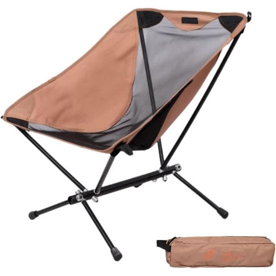 Lot De 2 Chaises De Camping Légeres - Avec Sac De Transport - Pliantes - Occasion Très Bon État
