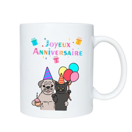 Cadeau d'anniversaire  Idée cadeau mug anniversaire fille