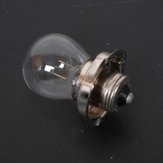 Ampoule 6V 15W Culot P26S VICMA - Pour Mobylette, Moto, Auto - Blanc - Neuve