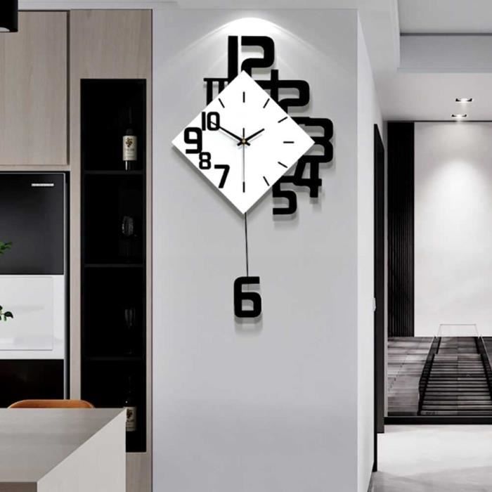 Panier Basket Horloge Murale Design Moderne, Pendule Murale sans Cadre 3D Sticker, Silencieuse DIY Autocollant Horloge pour Salon Maison Bureau (Color : Black, Size : 35 70-90cm Panier Basket Horloge Murale Design Moderne, Pendule Murale sans Cadre 3D Sticker, Silencieuse DIY Autocollant Horloge pour Salon Maison Bureau (Color : Black, Size : 35 70-90cm