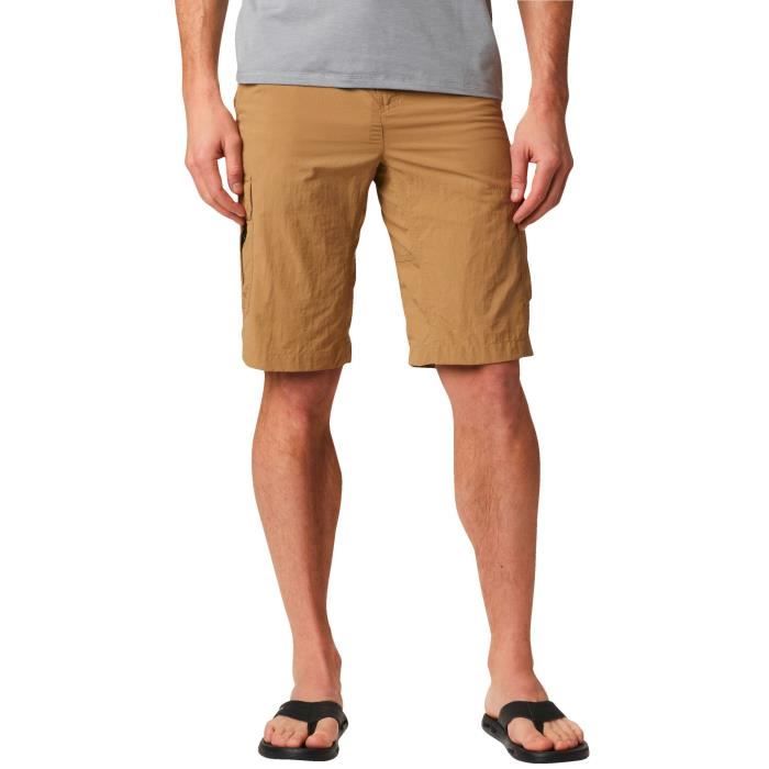 COLUMBIA Short de randonnée Silver Ridge II Cargo - Homme - Beige