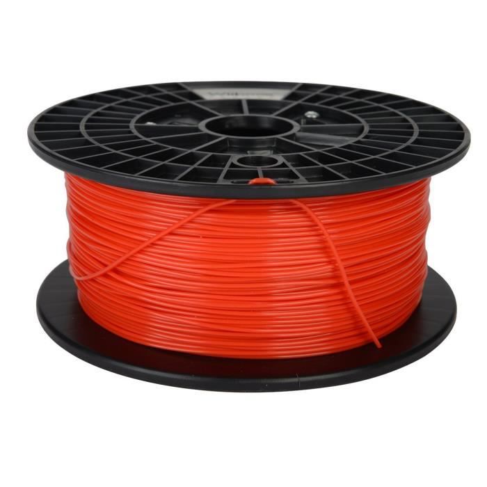 Wiiboox Pro Series Impression Filament pour imprimante 3d, PLA, 1.75 mm de diamètre, bobine de 1000 g, Rouge - ASCLS00025