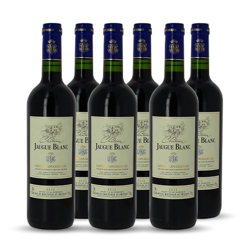 Château Jaugue Blanc Saint-Emilion grand cru Rouge 2012 6x75cl