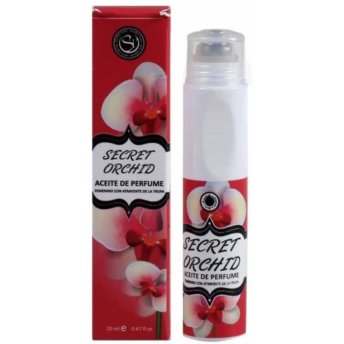 Lubrifiants, stimulants et hygiène Secret Play Huile de Massage Parfumée Orchidées avec Attirance Sexuelle 20 ml 282017