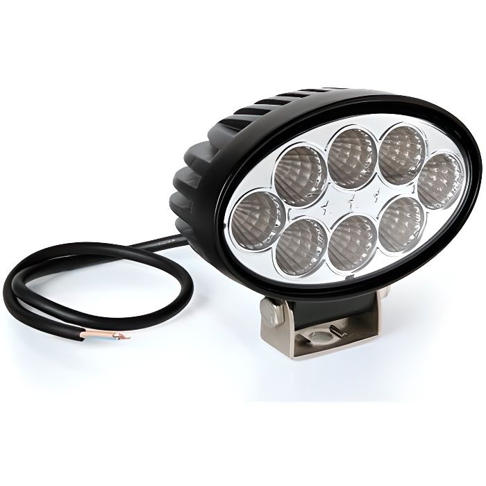 Phare De Travail, Projecteur Longue Portée 8 LEDs Multivoltage 10-30v