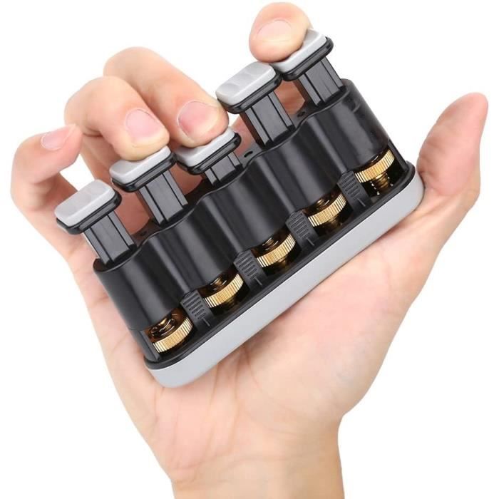 Hand Grip,Exerciseur de doigt, Outil d'exercice de doigt Force réglable Accessoire pour Guitare Piano(1pcs)