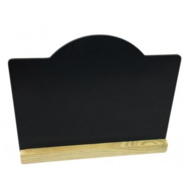 Ardoise menu sur socle 31 x 23 cm U Multicolore