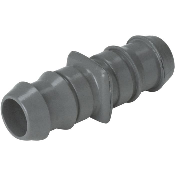 Jonction en Droite GARDENA - Adaptée aux tuyaux 13 mm – Pour arrosage goutte-à-goutte – (13123-26)