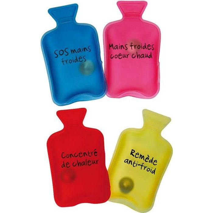4 Chaufferettes de Poche en Couleurs - Pratiques - Réutilisables